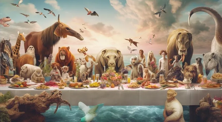 How do animals get energy from food