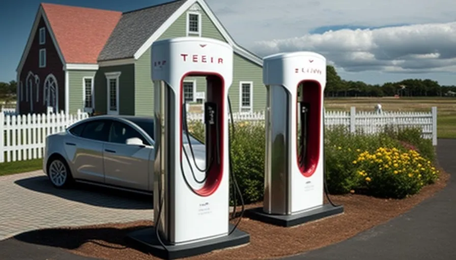 Tesla Charging Stations: Cape Cod Breezes Are No Match For Clean Energy