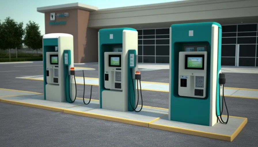 Electric Car Charging Stations at Gas Stations