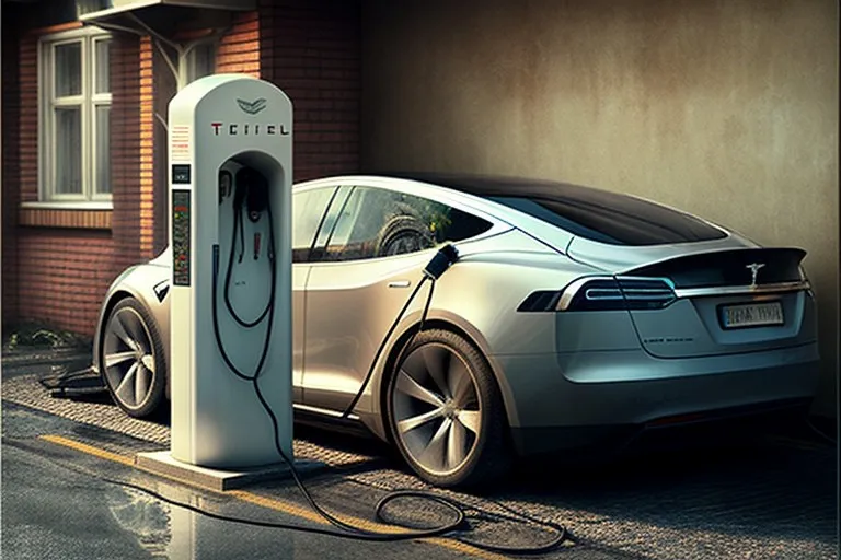 Where to charge an electric car?