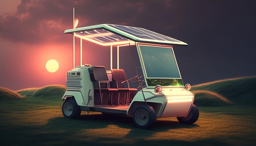 Using Solar Panels to Increase the Range of Your Electric Golf Cart